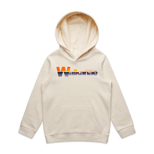 Waikanae sunset - AS Colour Kids Supply Hoodie Thumbnail