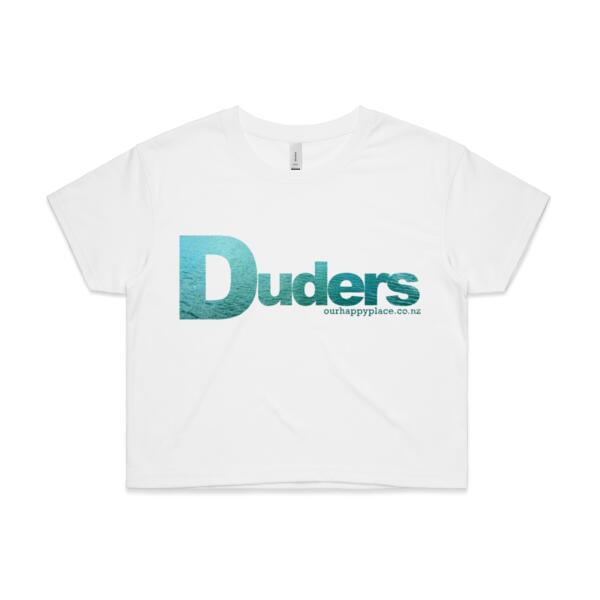 Duders waters - AS Colour Womens Crop Tee Thumbnail