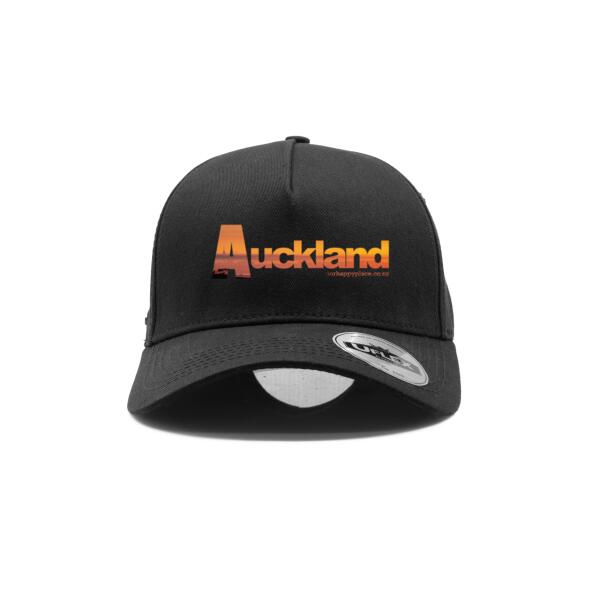 Auckland Sunrise - UFlex Adults Pro Style 5 Panel Snapback Cap Thumbnail