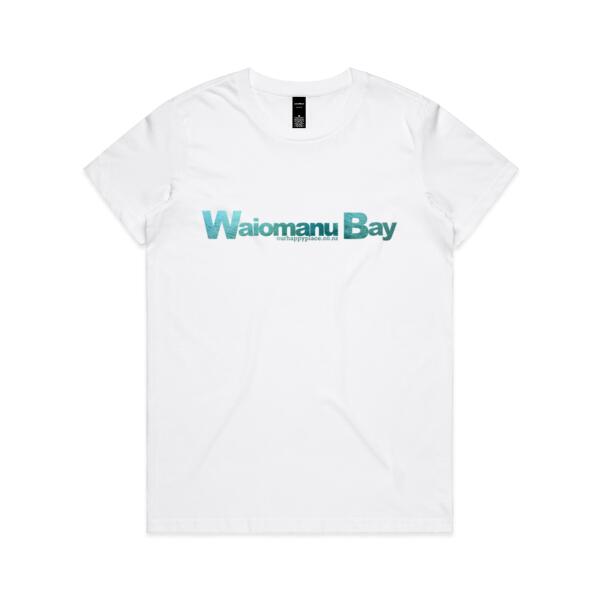 Waiomanu Bay - AS Colour Womens Maple Tee Thumbnail