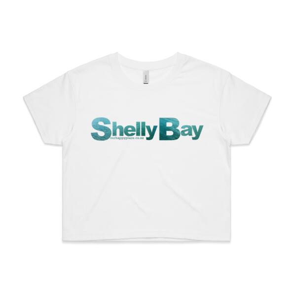 Shelly Bay  - AS Colour Womens Crop Tee Thumbnail