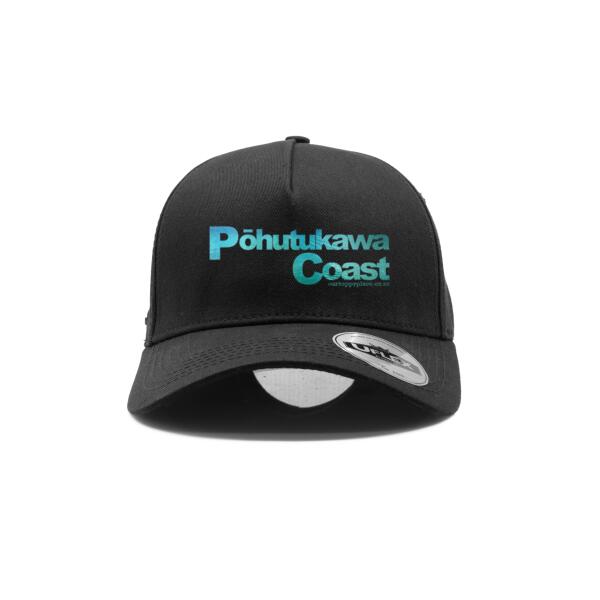 Pōhutukawa Coast  - UFlex Adults Pro Style 5 Panel Snapback Cap Thumbnail