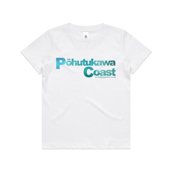 Pōhutukawa Coast  - AS Colour Kids Youth T shirt Thumbnail
