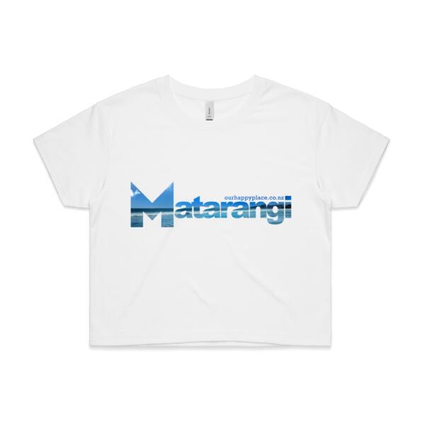 Matarangi - AS Colour Womens Crop Tee Thumbnail