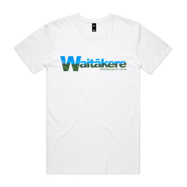 Waitākere - Bush + Sky - AS Colour Mens Staple T shirt Thumbnail