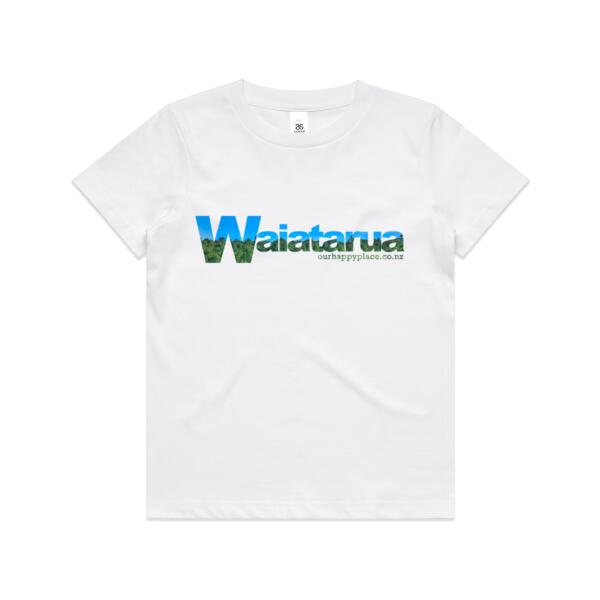 Waiatarua - AS Colour Kids Youth T shirt Thumbnail