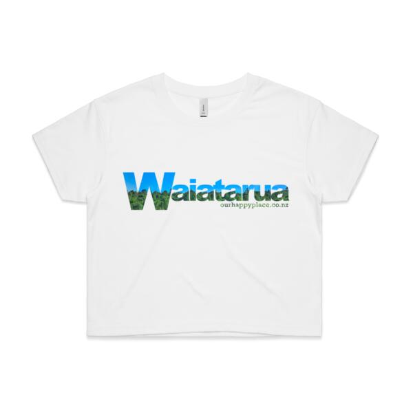 Waiatarua - AS Colour Womens Crop Tee Thumbnail
