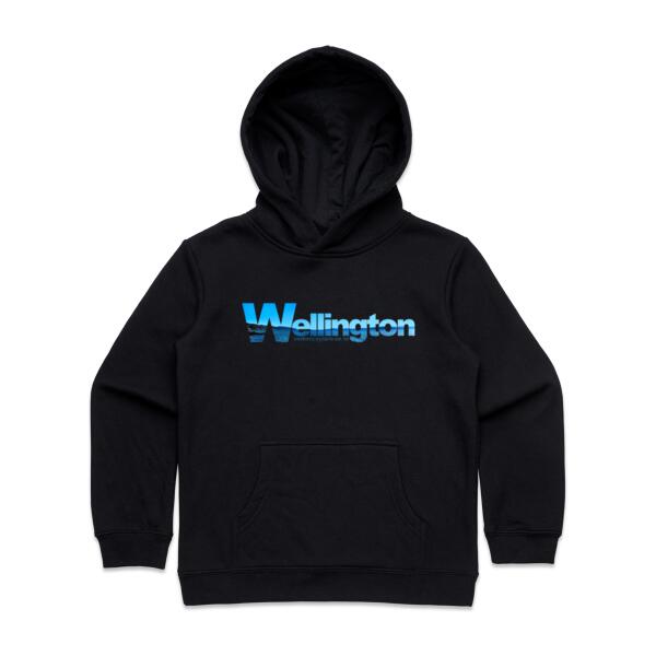 Wellington Blue - AS Colour Kids Supply Hoodie Thumbnail
