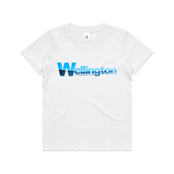 Wellington Blue - AS Colour Kids Youth T shirt Thumbnail