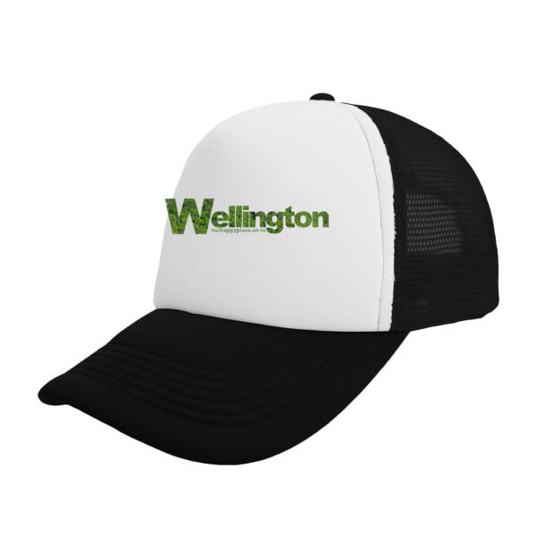 Wellington Green - Headwear24 Foam Trucker Curved Peak Thumbnail