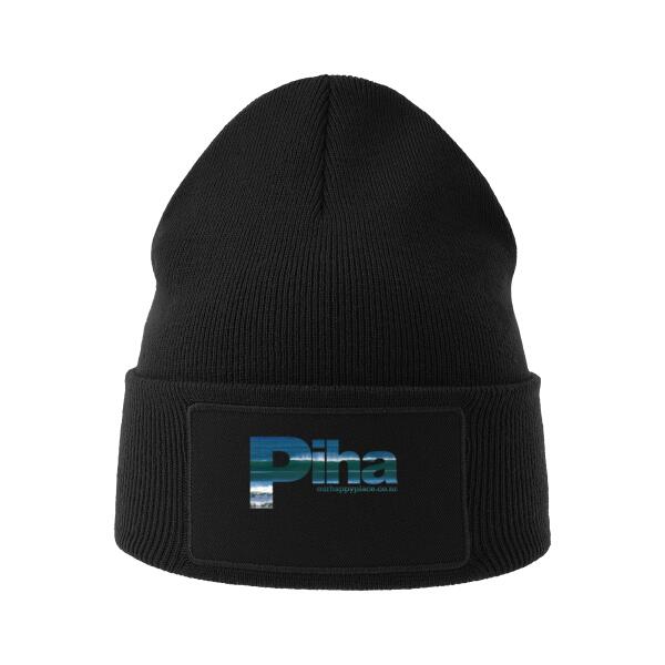 Piha - Surfs up!  - Patch Beanie Thumbnail