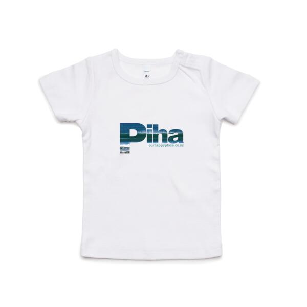 Piha - Surfs up!  - AS Colour Organic Infant Wee Tee Thumbnail