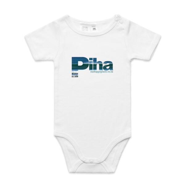 Piha - Surfs up!  - AS Colour Organic Infant Mini-Me One-Piece Thumbnail