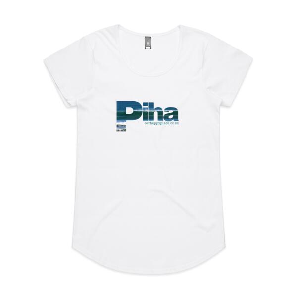 Piha - Surfs up!  - AS Colour Womens Mali Tee Thumbnail