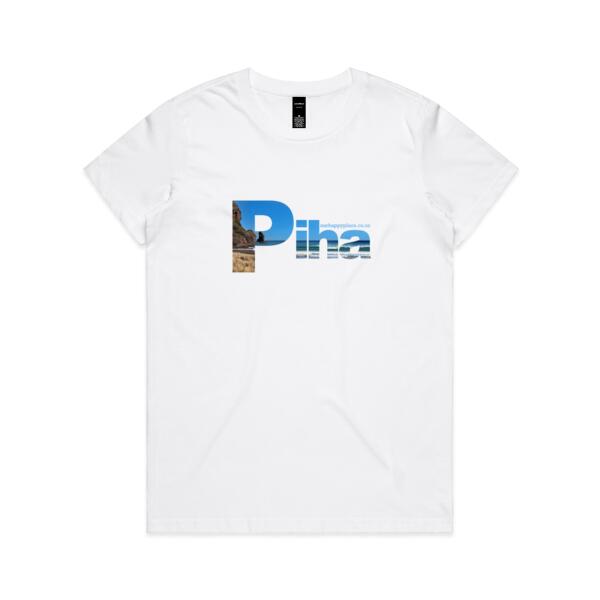 Piha Icons - AS Colour Womens Maple Tee Thumbnail
