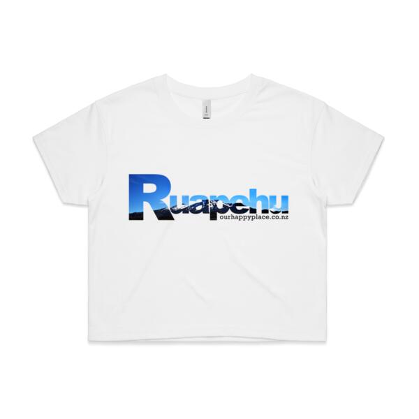 Ruapehu - AS Colour Womens Crop Tee Thumbnail