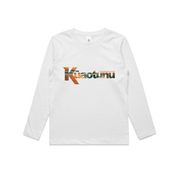 Kūaotunu Sunrise - AS Colour Kids Longsleeve Tee Thumbnail