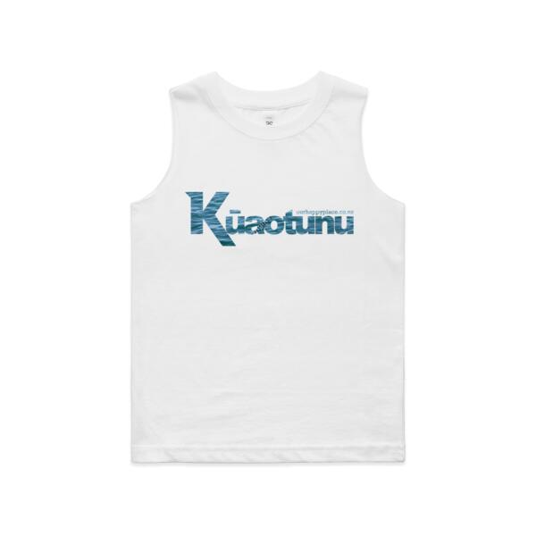 Kūaotunu Blue - AS Colour Kids Barnard Tank Thumbnail