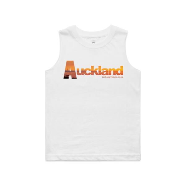 Auckland Sunrise - AS Colour Kids Barnard Tank Thumbnail