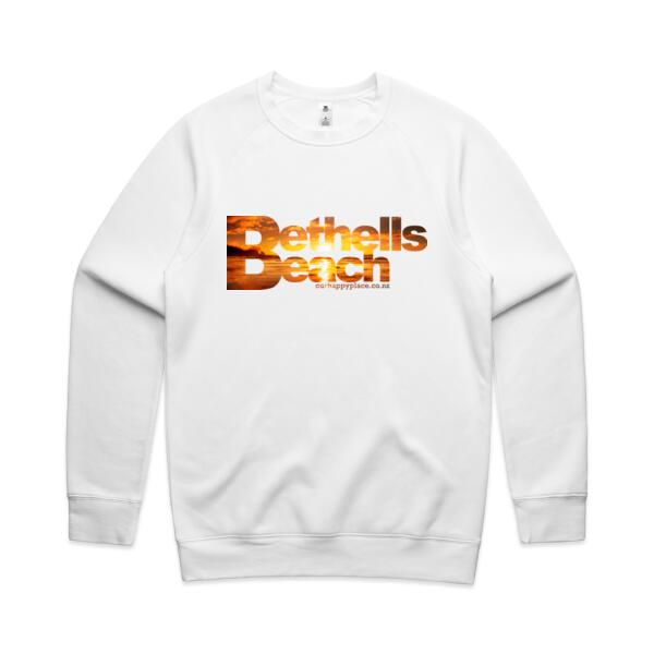 Bethells Beach Sunset - AS Colour Mens Supply Crew Thumbnail