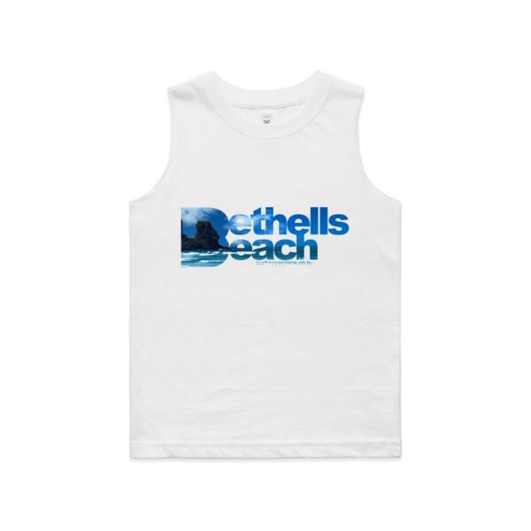 Bethells Beach Blue - AS Colour Kids Barnard Tank Thumbnail