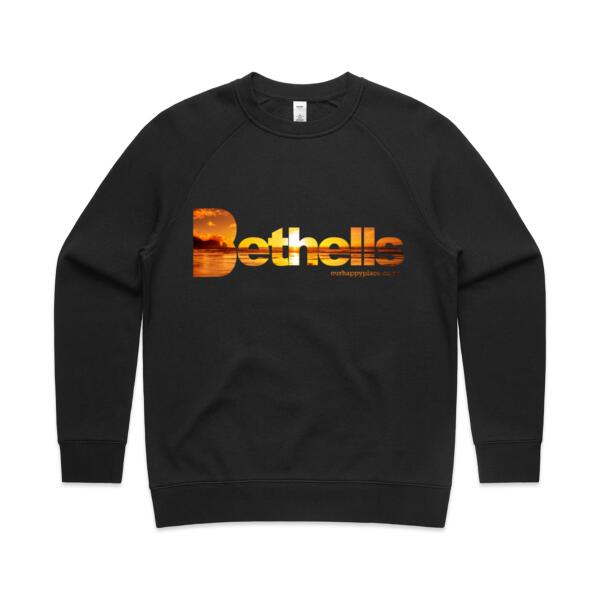 Just Bethells Sunset - AS Colour Womens Supply Crew Thumbnail