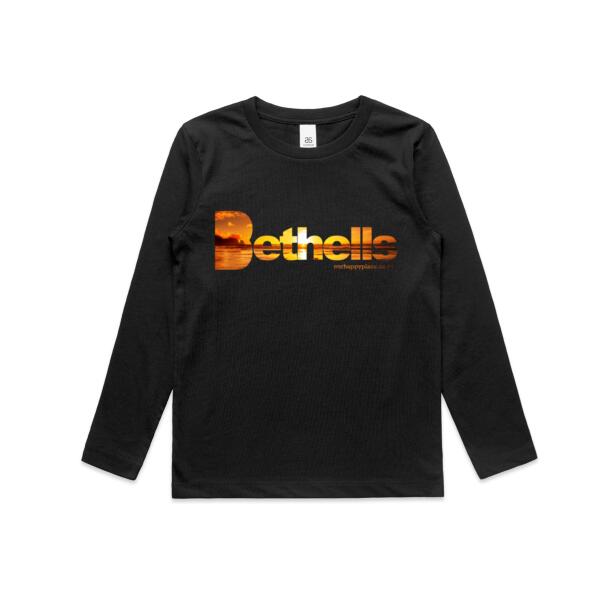 Just Bethells Sunset - AS Colour Kids Longsleeve Tee Thumbnail