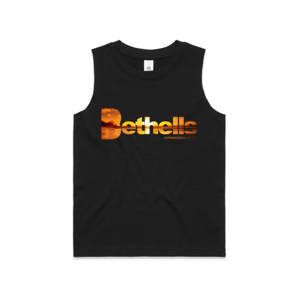 Just Bethells Sunset - AS Colour Kids Barnard Tank Thumbnail