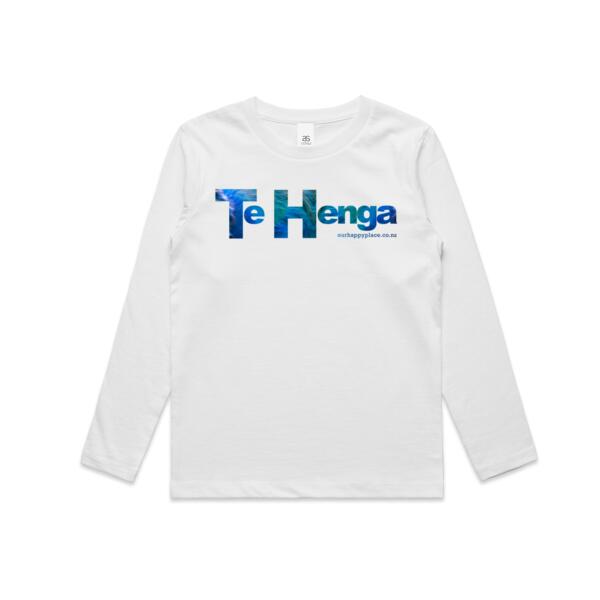 Te Henga Pacific Blend - AS Colour Kids Longsleeve Tee Thumbnail