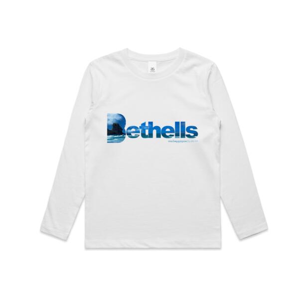 Just Bethells Blue - AS Colour Kids Longsleeve Tee Thumbnail