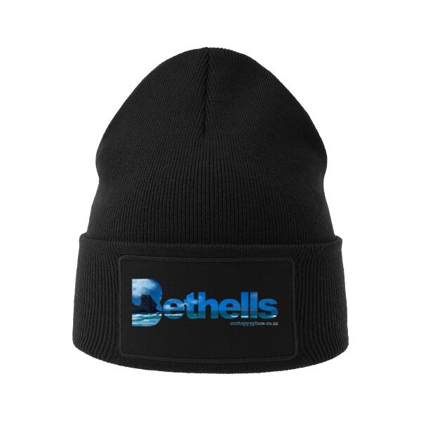 Just Bethells Blue - Patch Beanie Thumbnail