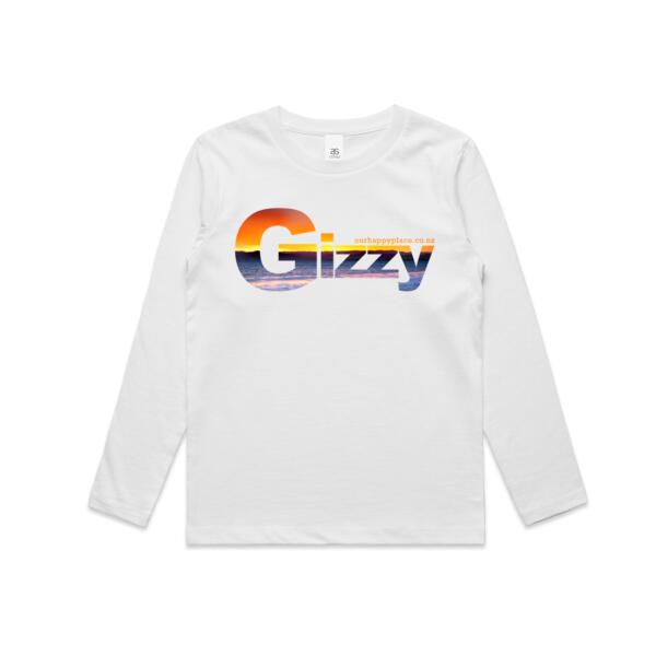Gizzy Sunset - AS Colour Kids Longsleeve Tee Thumbnail