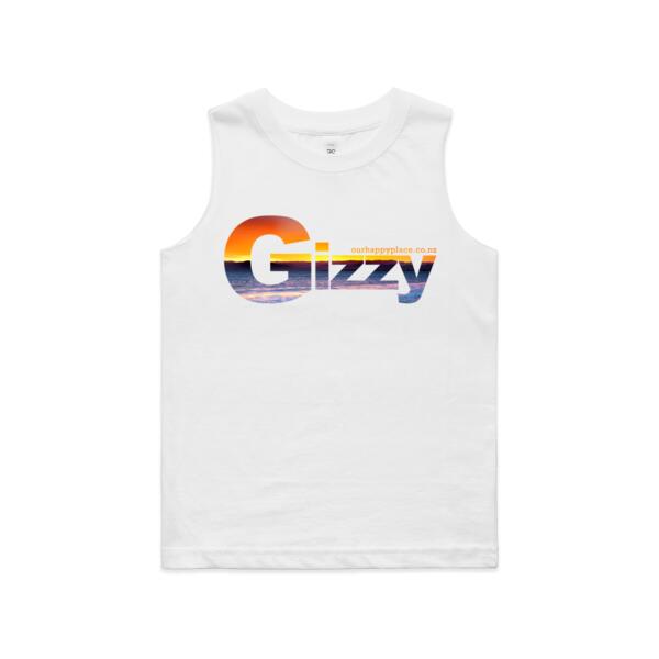 Gizzy Sunset - AS Colour Kids Barnard Tank Thumbnail