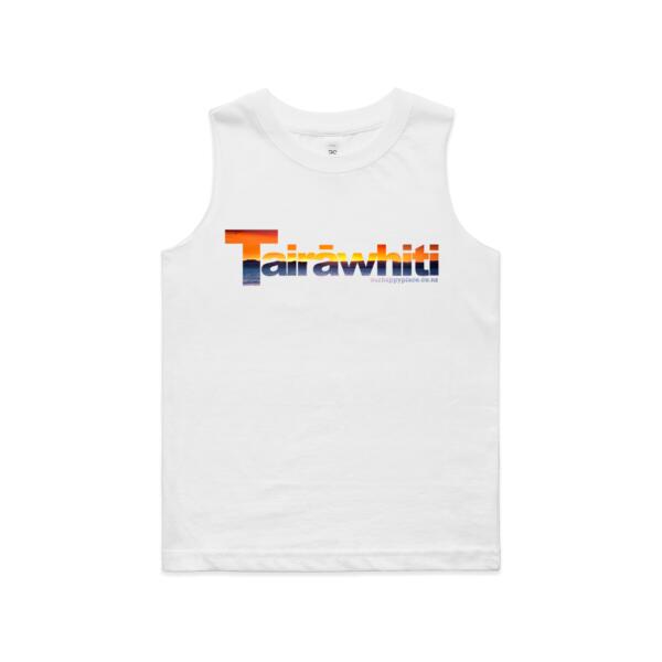Tairāwhiti Sunset - AS Colour Kids Barnard Tank Thumbnail