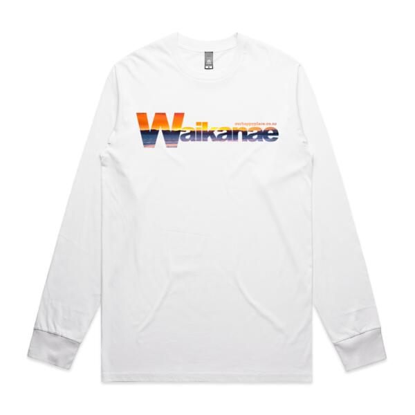 Waikanae sunset - AS Colour Mens Staple Longsleeve Tee Thumbnail