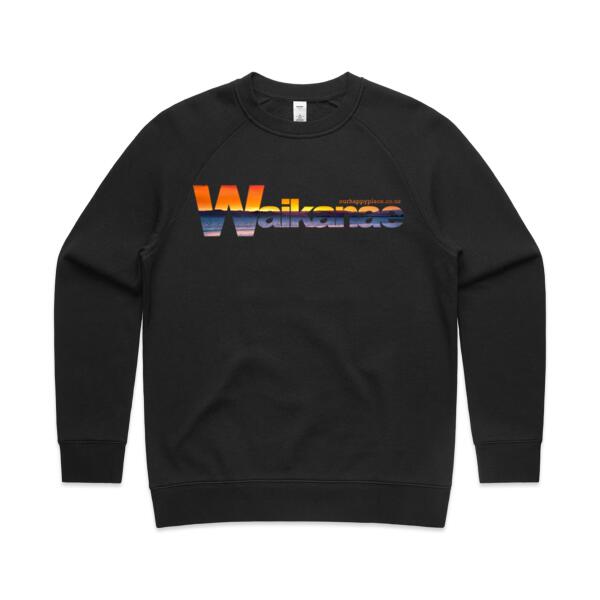 Waikanae sunset - AS Colour Womens Supply Crew Thumbnail