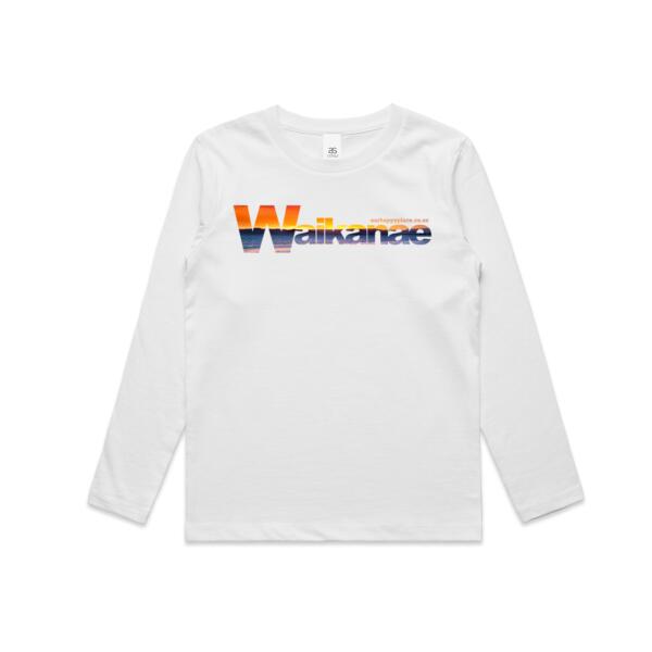 Waikanae sunset - AS Colour Kids Longsleeve Tee Thumbnail