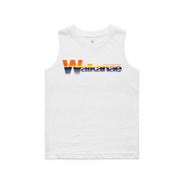 Waikanae sunset - AS Colour Kids Barnard Tank Thumbnail