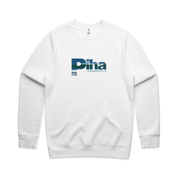 Piha - Surfs up!  - AS Colour Mens Supply Crew Thumbnail
