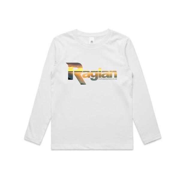 Raglan Sunset - AS Colour Kids Longsleeve Tee Thumbnail