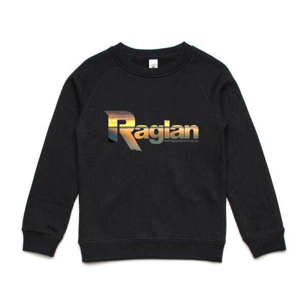 Raglan Sunset - AS Colour Kids Supply Crew Thumbnail