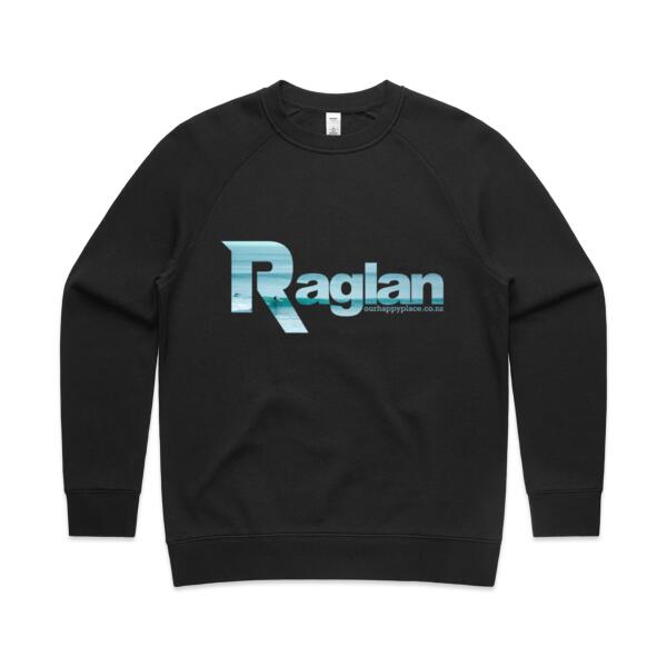 Raglan Blue - AS Colour Womens Supply Crew Thumbnail