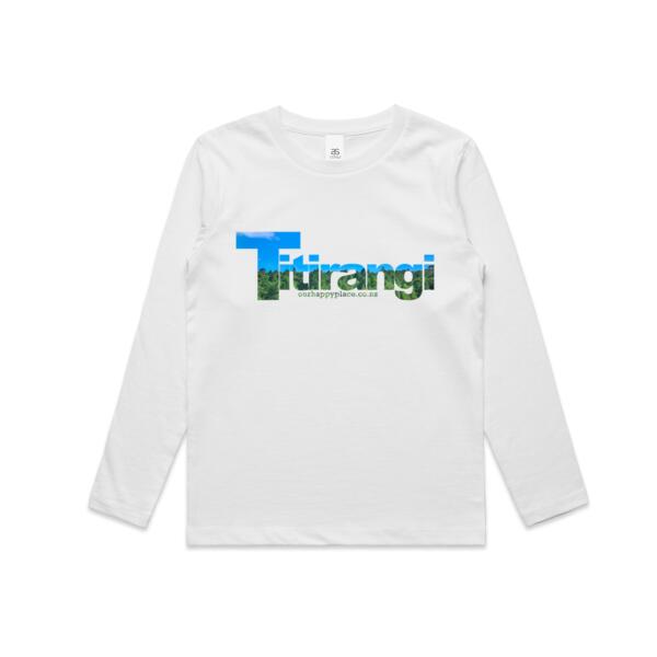 Titirangi - AS Colour Kids Longsleeve Tee Thumbnail