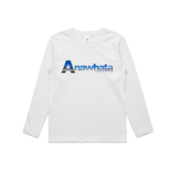 Anawhata Rocks - AS Colour Kids Longsleeve Tee Thumbnail