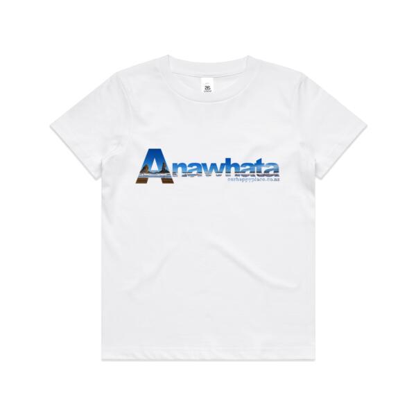 Anawhata Rocks - AS Colour Kids Youth T shirt Thumbnail