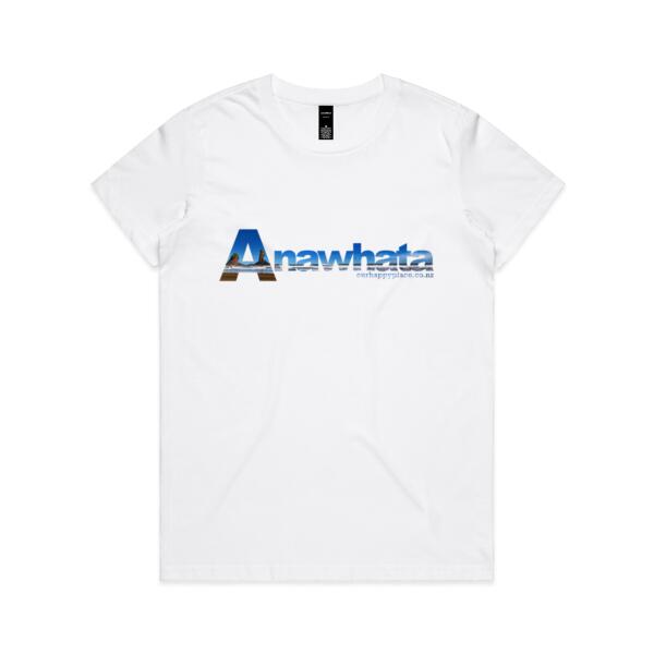 Anawhata Rocks - AS Colour Womens Maple Tee Thumbnail