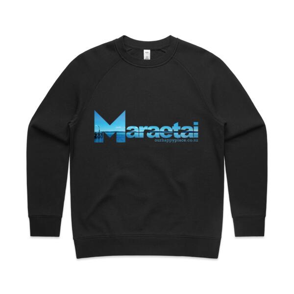 Maraetai jetty  - AS Colour Womens Supply Crew Thumbnail