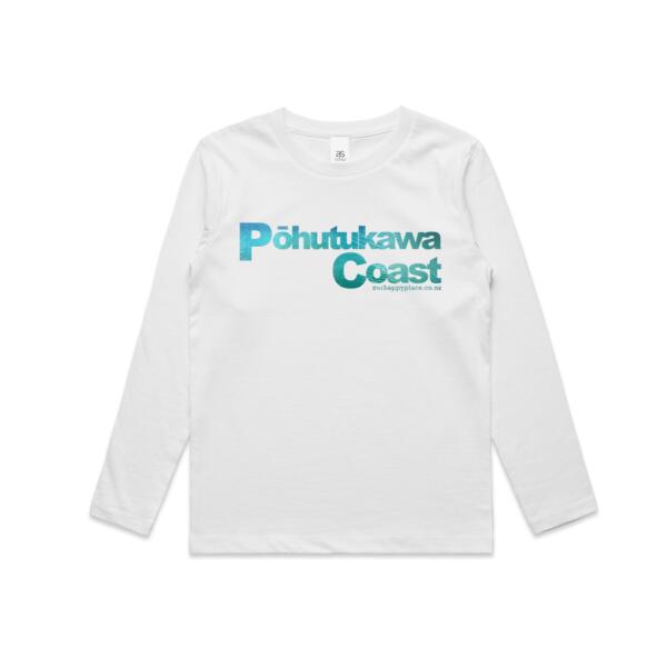 Pōhutukawa Coast  - AS Colour Kids Longsleeve Tee Thumbnail