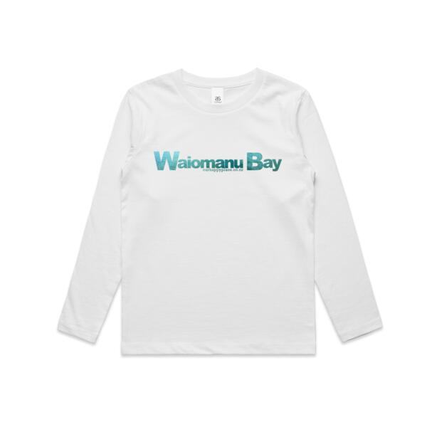 Waiomanu Bay - AS Colour Kids Longsleeve Tee Thumbnail