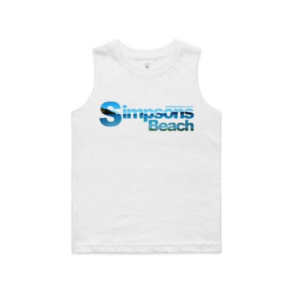 Simpson's Beach - AS Colour Kids Barnard Tank Thumbnail